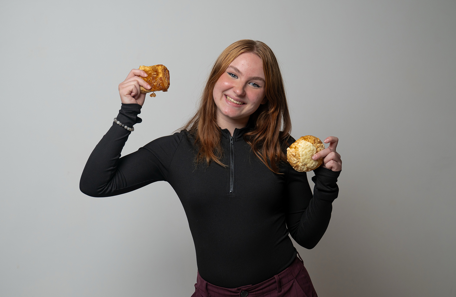 Malwina met broodjes